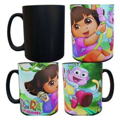 Taza Mágica Dora La Exploradora Serie Juego Aventuras