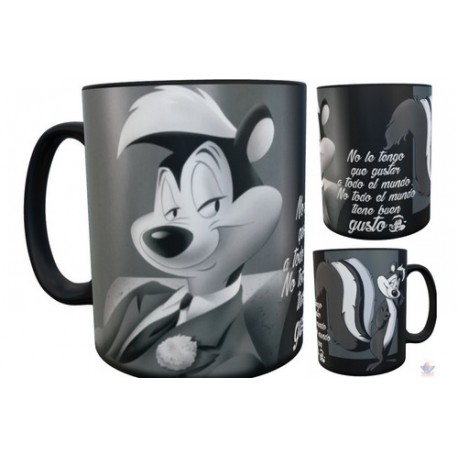 Taza Mágica Pepe Le Pew Warner Bros Looney Tunes