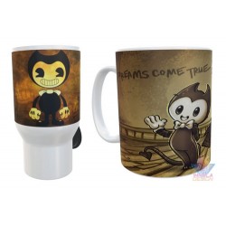 Combo Taza Y Jarro Bendy And The Ink Machine Juego