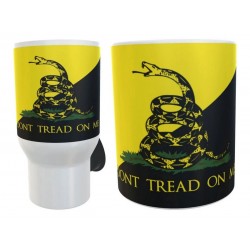 Combo Taza Cerámica Jarro Térmico Plástico Combo Libertarios Tread