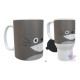 Combo Kit Taza Y Jarro Mi Vecino Totoro Cara Anime Térmico