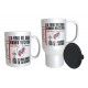 Combo Set Taza Y Jarro River Plate Gol Pity Martinez A Boca