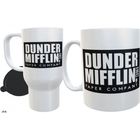 Combo Taza Y Jarro Térmico Plástico The Office Dunder Mifflin