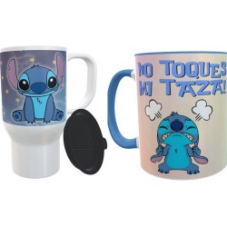 Jarro Térmico Y Taza Color Set Combo Lilo & Stitch Disney