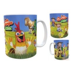 Granja Zenón Bartolito Botella Alum Y Taza Cerámica Combo Set