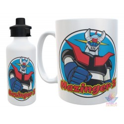 Taza Y Botella Alum Mazinger Z Infinity Anime Sayaka Combo