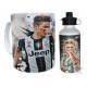 Taza Y Botella Alum Paulo Dybala Futbol Juventus Mod02 Combo