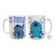 Taza Con Botella Y Jarro Térmico Stitch Lilo Disney Combo