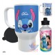 Taza Con Botella Y Jarro Térmico Stitch Lilo Disney Combo