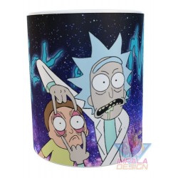 Taza Plástica Rick Y Morty Ojos Universo Irrompible