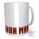 Taza Plástica Iron Man Hombre Hierro Stark Comic Irrompible