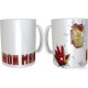 Taza Plástica Iron Man Hombre Hierro Stark Comic Irrompible