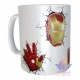 Taza Plástica Iron Man Hombre Hierro Stark Comic Irrompible