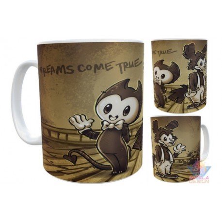 Taza Plástica Bendy And The Ink Machine Juego Mod02 Irrompible