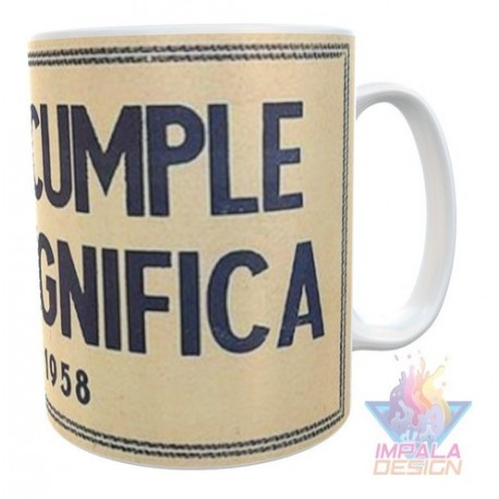 Taza Plástica Juan Domingo Perón Cumple Evita Dignifica