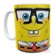 Taza Plástica Bob Esponja Cara Corbata Lentes Irrompible