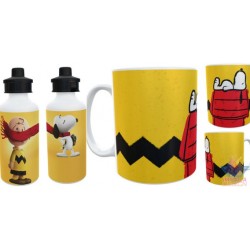 Taza Y Botella Alum Snoopy Charlie Brown Café Starbucks Com