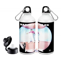 Botella Harry Styles Doble Tapa Deportiva Aluminio Mod 02