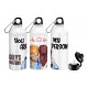 Botella Deportiva Greys Anatomy Doble Tapa Aluminio Modelos