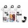 Botella Deportiva Greys Anatomy Doble Tapa Aluminio Modelos