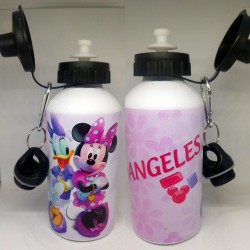 Minnie Mouse Daisy Botella Aluminio Caramañola Deporte