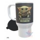 Jarro Térmico Plástico Baby Yoda Star Wars Mandalorian Mod 06