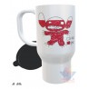 Jarro Térmico Plástico Stitch Disney Love Lilo Con Tapa M02