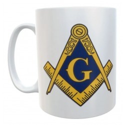 Taza Cerámica Masones Logo Masónicos
