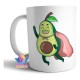 Taza De Cerámica Palta Aguacate Varios Modelos