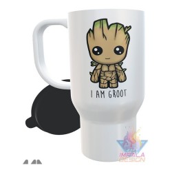 Jarro Térmico Baby Groot I Am Groot Plástico