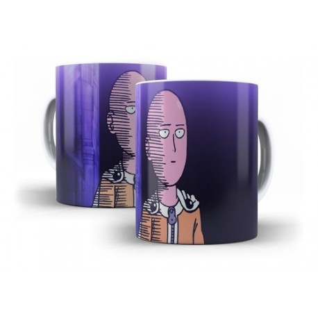 Taza One Punch Man Saitama Anime Manga Comic Cerámica