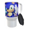 Jarro Térmico Plástico Sonic Sega Game Película Movie Modelo