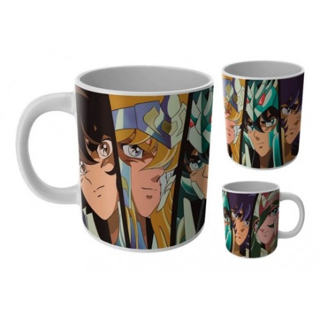 Taza Cerámica Caballeros Del Zodiaco Saint Seiya Mod 01