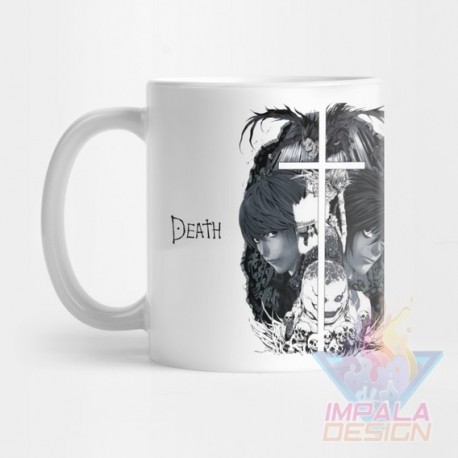 Taza Death Note Manga Ryuk Misa Yagami Cerámica Anime Mod01