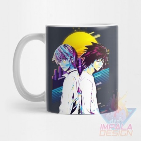 Taza Death Note Manga Ryuk Misa Yagami Cerámica Anime Mod08