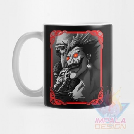 Taza Death Note Manga Ryuk Misa Yagami Cerámica Anime Mod09