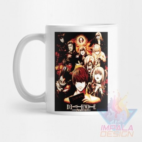 Taza Death Note Manga Ryuk Misa Yagami Cerámica Anime Mod12