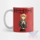 Taza Death Note Manga Ryuk Misa Yagami Cerámica Anime Mod16