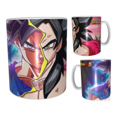 Taza Dragon Ball Super Gt Goku Comic Cerámica