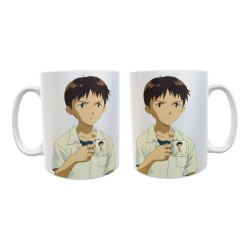 Evangelion Shinji Taza Cerámica Café Anime Manga