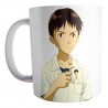 Evangelion Shinji Taza Cerámica Café Anime Manga
