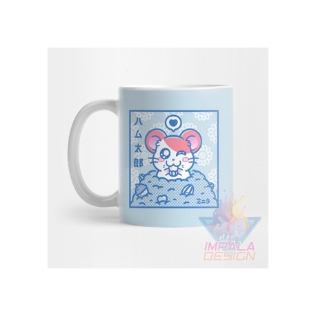 Taza Hamtaro Manga Anime Comic Tottoko Hamutaro Ritsuko M05