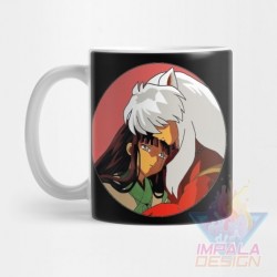 Taza Inuyasha Sengoku Manga Cerámica Anime Japón Kagome Mod1