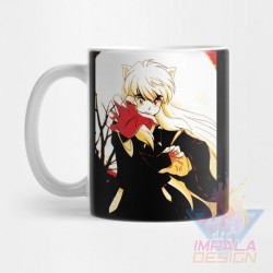 Taza Inuyasha Sengoku Manga Cerámica Anime Japón Kagome Mod3