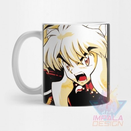 Taza Inuyasha Sengoku Manga Cerámica Anime Japón Kagome Mod4