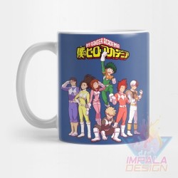 My Hero Academia Taza Cerámica Izuku Katsuki Shoto Mod 01