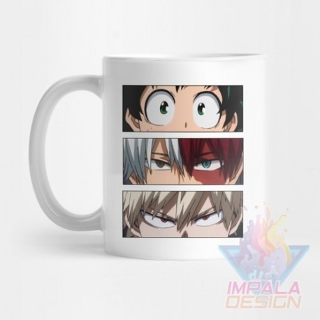 My Hero Academia Taza Cerámica Izuku Katsuki Shoto Mod 02