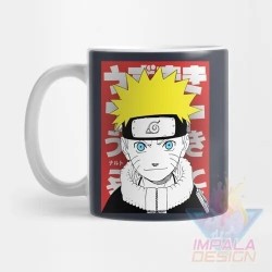 Taza Naruto Uzumaki Shippuden Comic Manga Cerámica Mod 12