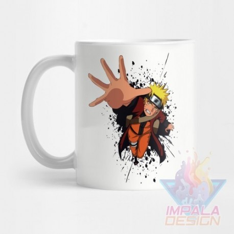 Taza Naruto Uzumaki Shippuden Comic Manga Cerámica Mod 14