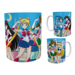 Sailor Moon Taza Importada Cerámica Usagi Serie Retro